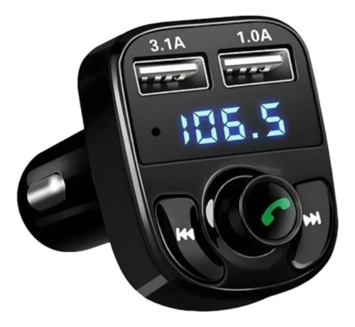 Adaptador Bluetooth Carro Universal Transmissor Carregador