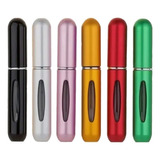 Mini Perfumeros Portátil Recargable 5ml 6 Atomizador Color