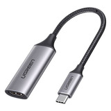 Adaptador Ugreen Cm297 Usb Tipo C Para Hdmi 4k 60 Hz