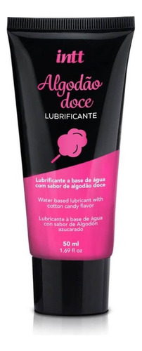 Intt  Algodão Doce  50ml Lubrificante Íntimo À Base De Água