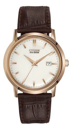 Reloj De Hombre Con Correa De Fecha De Eco Drive Para Hombre