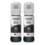 Kit 2 Tintas De Impresora Epson T544-al Negra 65 Ml