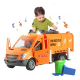 Camión De Basura Desmontaje De Juguete Con Sonido Para Niños