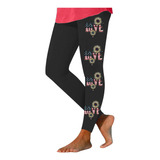 Leggins W Para Mujer Con Estampado Del Día De La Independenc