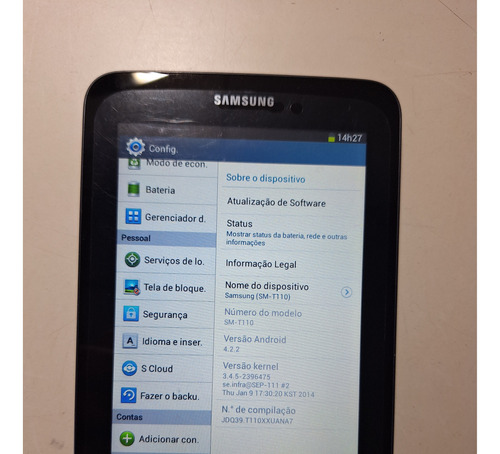 Tablet Samsung Galaxy Tab 3 Lite Sm-t110