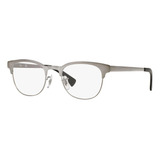 Ray-ban Rb6317 2553 Clubmaster Metal Gris Negro