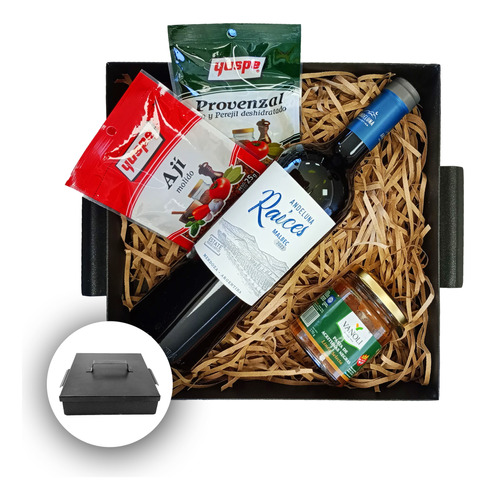 Asadera Regalo Empresarial Presente Regaleria Gourmet Vino 