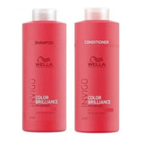 Shampo E Condicionador Wella Color Brilliance Invigo 1litro