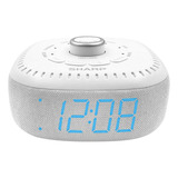 Despertador Sharp Sound Machine Alto-falante Bluetooth Cor Led Azul Bivolt