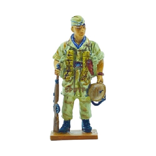 Miniatura Caçador Paraquedista Alemão Fallschirmjager Chumbo