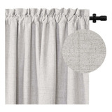 100 Blackout Shield Blackout Curtains For Bedroom  Rod ...