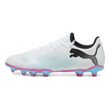 Taquetes Puma De Futbol Future 7 Play Fg/ag White - Original