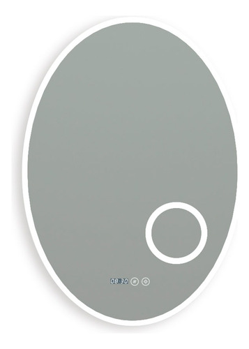 Espejo Para Baño Inteligente Smart Ovalado 70x50cm Touch 