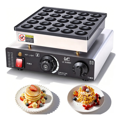 Maquina Electrica Industrial Comercial Hotcakes Mini Waflera | Meses sin interés