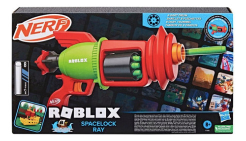 Lanzador Nerf Roblox Spacelock Ray Blar Hasbro