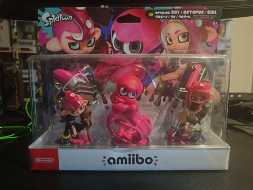 Amiibo Splatoon 2 3 Pack