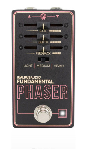 Walrus Audio Fundamental Series Phaser Pedal Com Nf Garantia