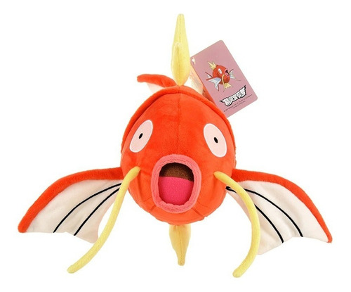 Magikarp Pelúcia Pokémon Boneco Peixe 30cm Pronta Entrega