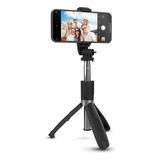 Selfie Stick 3 En 1 Con Trípode Bluetooth Y Control Con Luz.