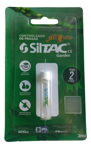 Controlador De Pragas All Garden Siltac 2ml Rende 2l