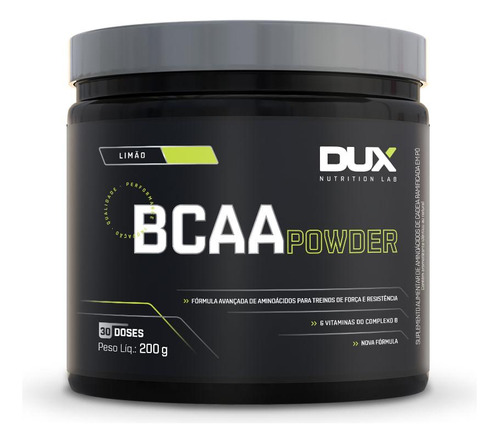 Bcaa Powder - Pote 200g Dux Nutrition