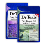 Dr Teal's Pure Epsom Salt Bath - Se 3 Pound (pack Of 2) Drtl