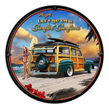 #572 - Cuadro Decorativo Vintage - Surf Mar Playa No Chapa