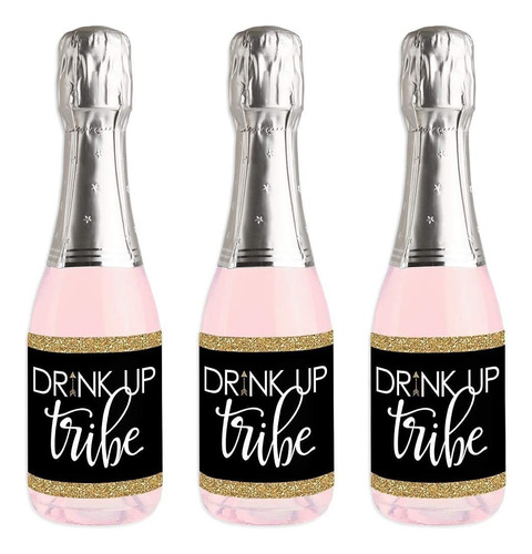 Bride Tribe - Mini Etiquetas Adhesivas Para Botellas De...