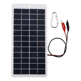 Módulo De Carregador Solar Portátil De Painel Solar De 5w 12