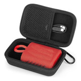 Funda Protectora Para Bocinas Jbl Go 3 Con Accesorios,negro