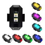 Mini Luz Led Estrobo Con Iman Para Moto Bici Dron 7 Colores