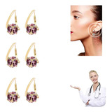 3 Pares De Pendientes De Germanio Halolux Lymphvity