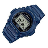 Reloj Casio Unisex W-219h Resistente Resina 100% Original