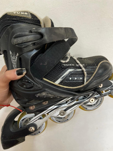 Patines Rollers Extencible Talle 32-35 - Tuxs