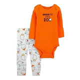 Mi Primer Halloween Conjunto Para Bebe 2 Piezas Unisex 