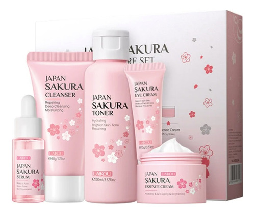 Set Sakura Limpieza Facial Laikou Japon