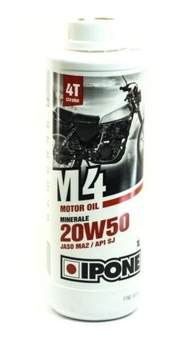 Aceite Lubricante Ipone M4 20w50 Mineral Motos Coyote