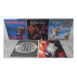 Lote Com 5 Lp's Coletâneas De Heavy Metal E Hard Rock 80's