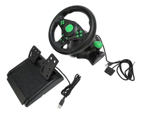 Juego De Volante De Carreras De Pc Pedal De Conducción De 18