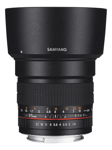 Lente  Samyang Sy85m-c 85mm F1.4 Para Canon