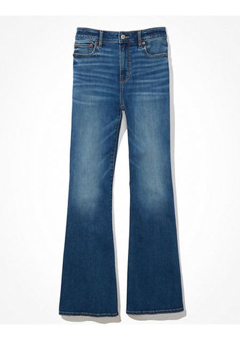 Ae Ne(x)t Level Super High-waisted Flare Jean Blue