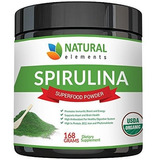 Polvo De Espirulina Organica Premium Usda - La Mas Alta Cali