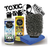 Toxic Shine | Kit Combo Lavado | Básico #38 | Shampoo + Cera