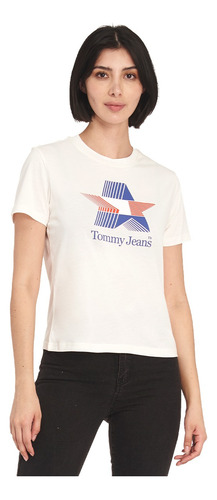 Camiseta Tommy Jeans Dw0dw17830 Mujer