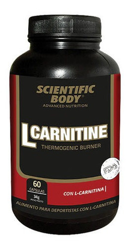 L-carnitine 60 Tab Scientific Body