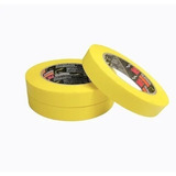 12 Uni X Cinta 3m Amarilla Fita Masking Tape Enmascarar Auto