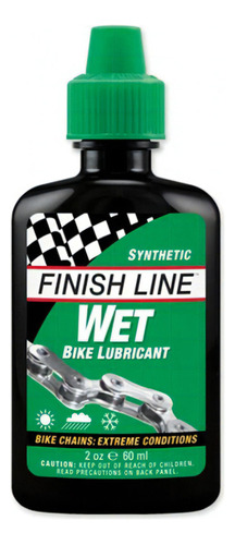 Aceite Lubricante Bicicleta Finish Line Humedo 60ml