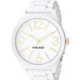 Reloj Nine West Original Reloj Blanco