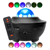 Proyector Lámpara Galaxia Rgb Parlante Bluetooth Música 5v