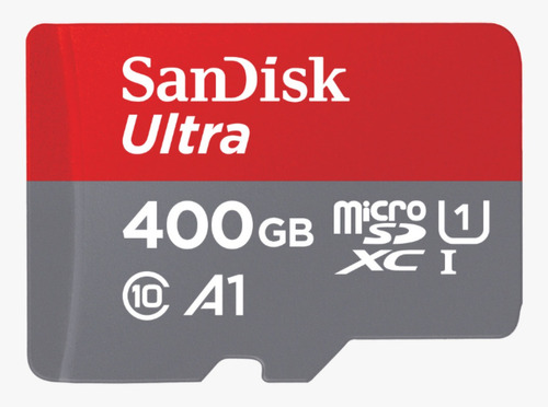 Cartão De Memória Sandisk Sdsquar-400g-gn6ma  Ultra Com Adaptador Sd 400gb